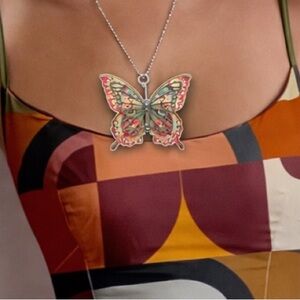 Butterfly Pendant Necklace